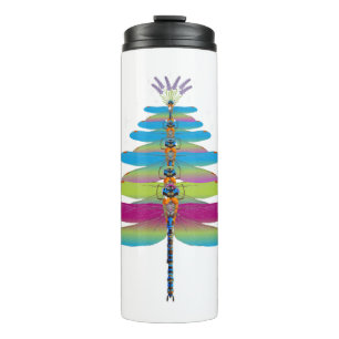Weihnachtsbaum Weihnachtsinsekten Lover Xmas Thermosbecher