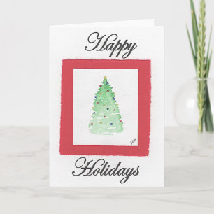 Weihnachtsbaum Weihnachtskarte Karte