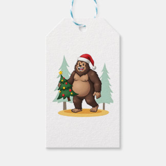 Weihnachtsbaum-Weihnachtsmannmütze (5) Geschenkanhänger