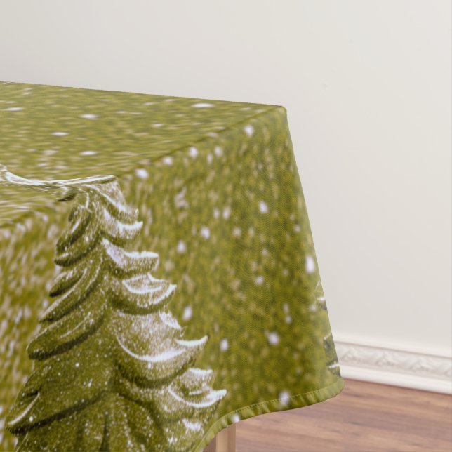 Weihnachtsbaum Weihnachtsmarkt Tischdecke (Beispiel)