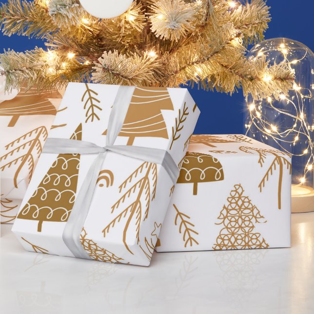 Weihnachtsbaum Weihnachtsmuster Geschenkpapier (Feiertage)