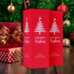 Weihnachtsbaum Weinbox<br><div class="desc">Frohe Weihnachtswein Geschenkbox Ideal für die festliche Saison, Sie können es zu Ihrem eigenen machen und personalisieren mit Ihrer Familie Unterschrift oder Namen</div>