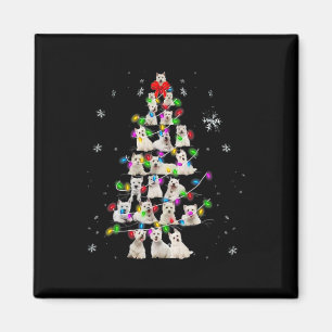 Weihnachtsbaum Westie Hund Weihnachtsbaum Licht Sc Magnet