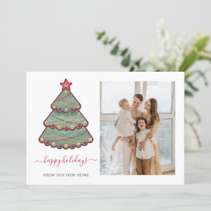 Weihnachtsbaum Wir haben Foto-Weihnachtskarten ver