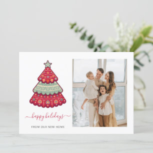 Weihnachtsbaum Wir haben Foto-Weihnachtskarten ver