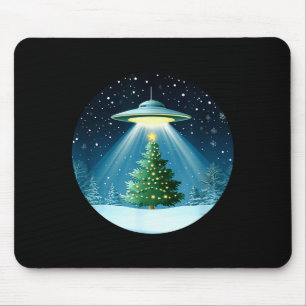 Weihnachtsbaum wurde von UFO für interstellare Hol Mousepad