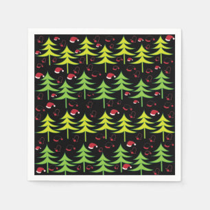 Weihnachtsbaum Xmas Forest Serviette
