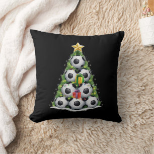 Weihnachtsbaum Xmas Spielerjungen Kissen