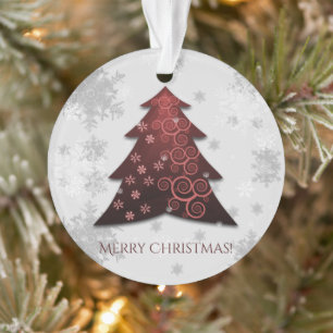 Weihnachtsbaum zum Feiern Ornament