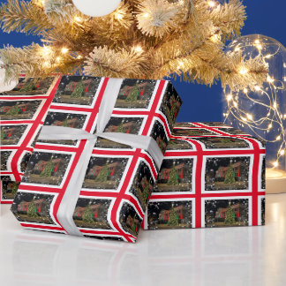 Weihnachtsbaumbildband Geschenkpapier
