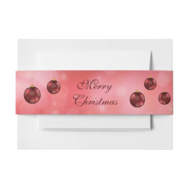Weihnachtsbaumchen mit eigenem Text Einladungsbanderole