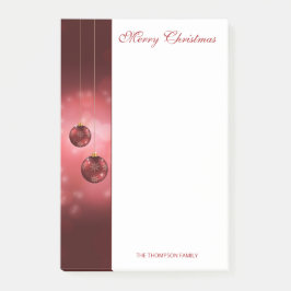 Weihnachtsbaumchen mit eigenem Text Post-it Klebezettel