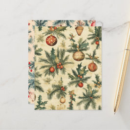 Weihnachtsbaumchen und Berries Scrapbook
