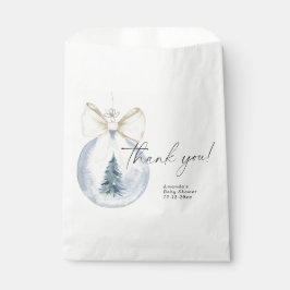 Weihnachtsbaumdekoration Babydusche Danke Geschenktütchen