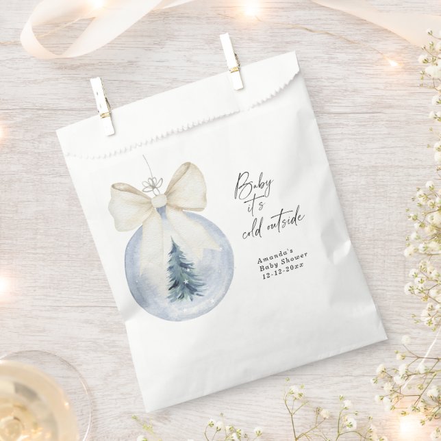 Weihnachtsbaumdekoration mit Bugbabusdusche Geschenktütchen (Ausgeschnitten)