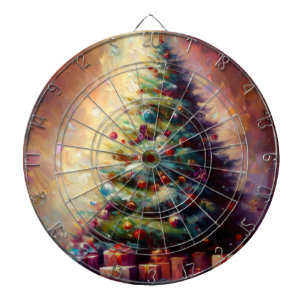 Weihnachtsbäume (3) dartscheibe