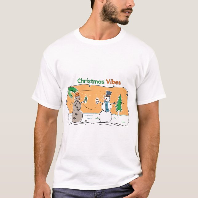 Weihnachtsbäume aus einem Teil der Welt T-Shirt (Vorderseite)