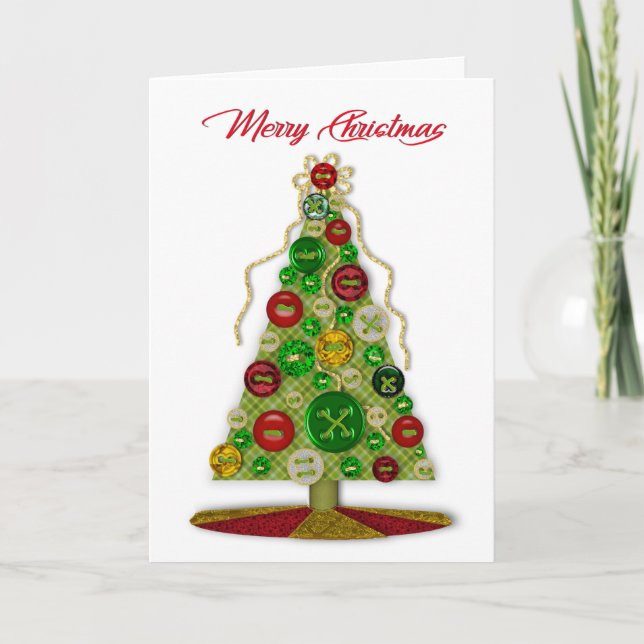 Weihnachtsbäume, Baum, von uns allen, Handwerk Karte (Vorderseite)