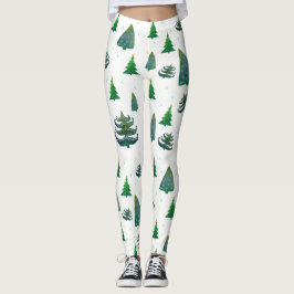 Weihnachtsbäume Custom Leggings