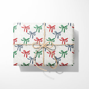 Weihnachtsbäume Geschenkpapier