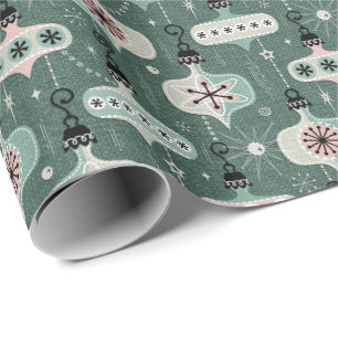 Weihnachtsbäume im Atomzeitalter ©studioxtin Geschenkpapier