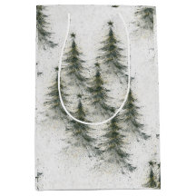 Weihnachtsbäume im Wald