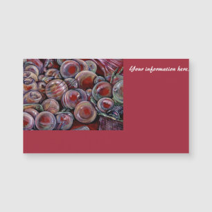 Weihnachtsbäume Magnetkarte