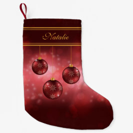 Weihnachtsbäume mit Individuelle Name Kleiner Weihnachtsstrumpf