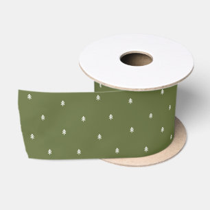Weihnachtsbäume Rustikal Minimalistisch skandinavi Satinband