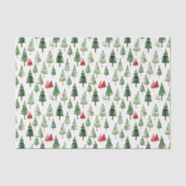 Weihnachtsbäume Seidenpapier