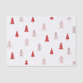 Weihnachtsbäume Seidenpapier