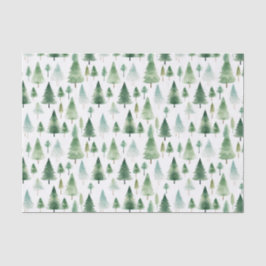 Weihnachtsbäume Seidenpapier