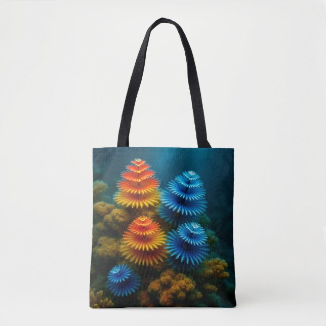 Weihnachtsbäume Tasche (Vorderseite)