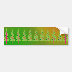 Weihnachtsbaumen Autoaufkleber