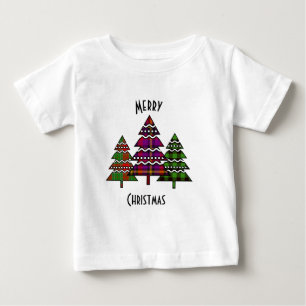 Weihnachtsbaumen Baby T-shirt