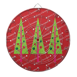 Weihnachtsbaumen Dartscheibe
