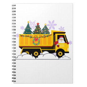 Weihnachtsbaumen liefern notizblock