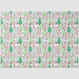 Weihnachtsbaumen Seidenpapier