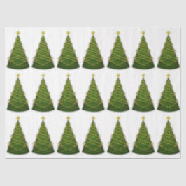 Weihnachtsbaumen Seidenpapier