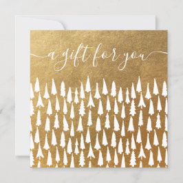 Weihnachtsbaumen Weihnachtsgeld Gold Geschenkgutsc
