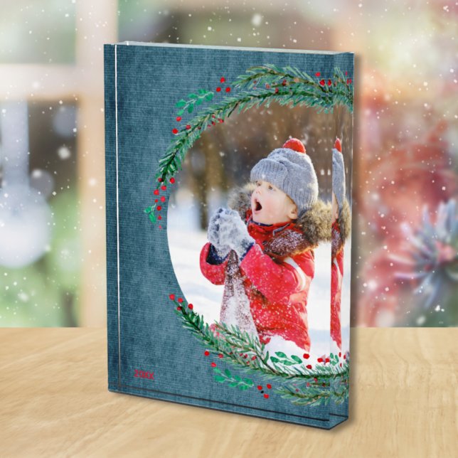 Weihnachtsbaumfamilie Fotoblock (Von Creator hochgeladen)