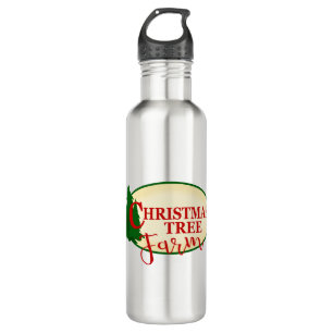 Weihnachtsbaumfarm Edelstahlflasche