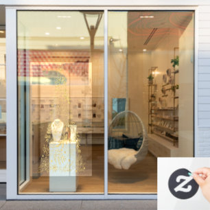 Weihnachtsbaumfenster dekoriert Vinyl große Dekor Fensteraufkleber