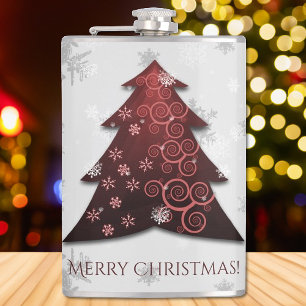 Weihnachtsbaumflasche Flachmann