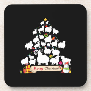 Weihnachtsbaumgeschenk Funny Christmas Geschenke Getränkeuntersetzer