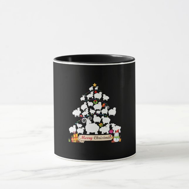 Weihnachtsbaumgeschenk | Funny Christmas Geschenke Tasse (Zentrum)
