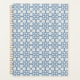 Weihnachtsbaumkacheln, Blätter und Blume Planer