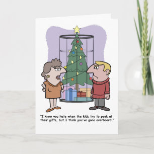 Weihnachtsbaumkäfig Karte