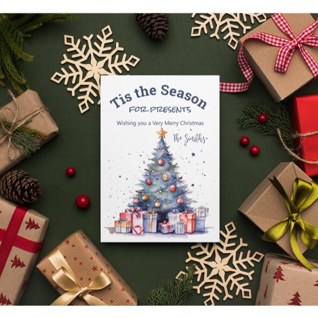 Weihnachtsbaumkarte Feiertagskarte (Von Creator hochgeladen)