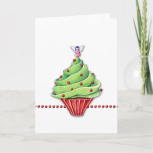 Weihnachtsbaumkarte Feiertagskarte